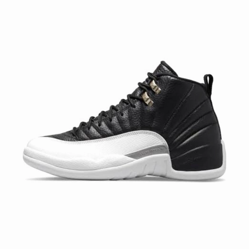 Air Jordan 12 Retro Playoff White Black Varsity Red White 2022 Air Jordan basketball shoes with classic look