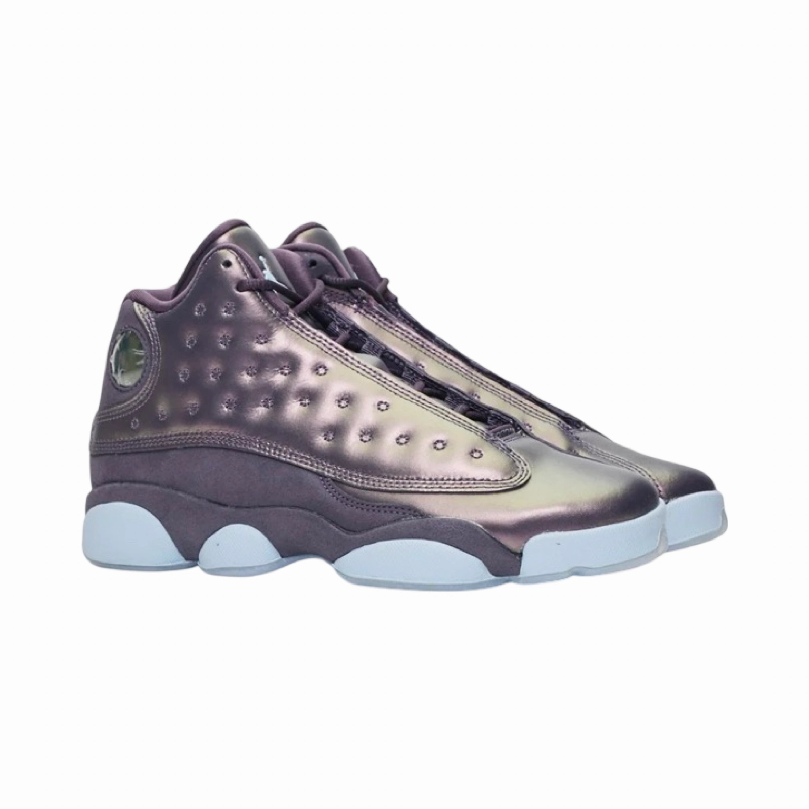 Air Jordan 13 Retro GS Premium Dark Raisin Hydrogen Blue Basketball Shoes