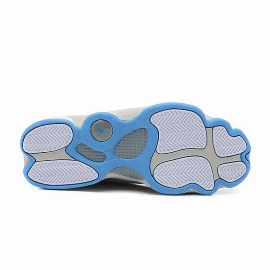 Air Jordan 13 Retro Neutral Grey University Blue Basketball Shoes