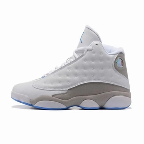 Air Jordan 13 Retro Neutral Grey University Blue Air Jordan basketball shoes with classic look