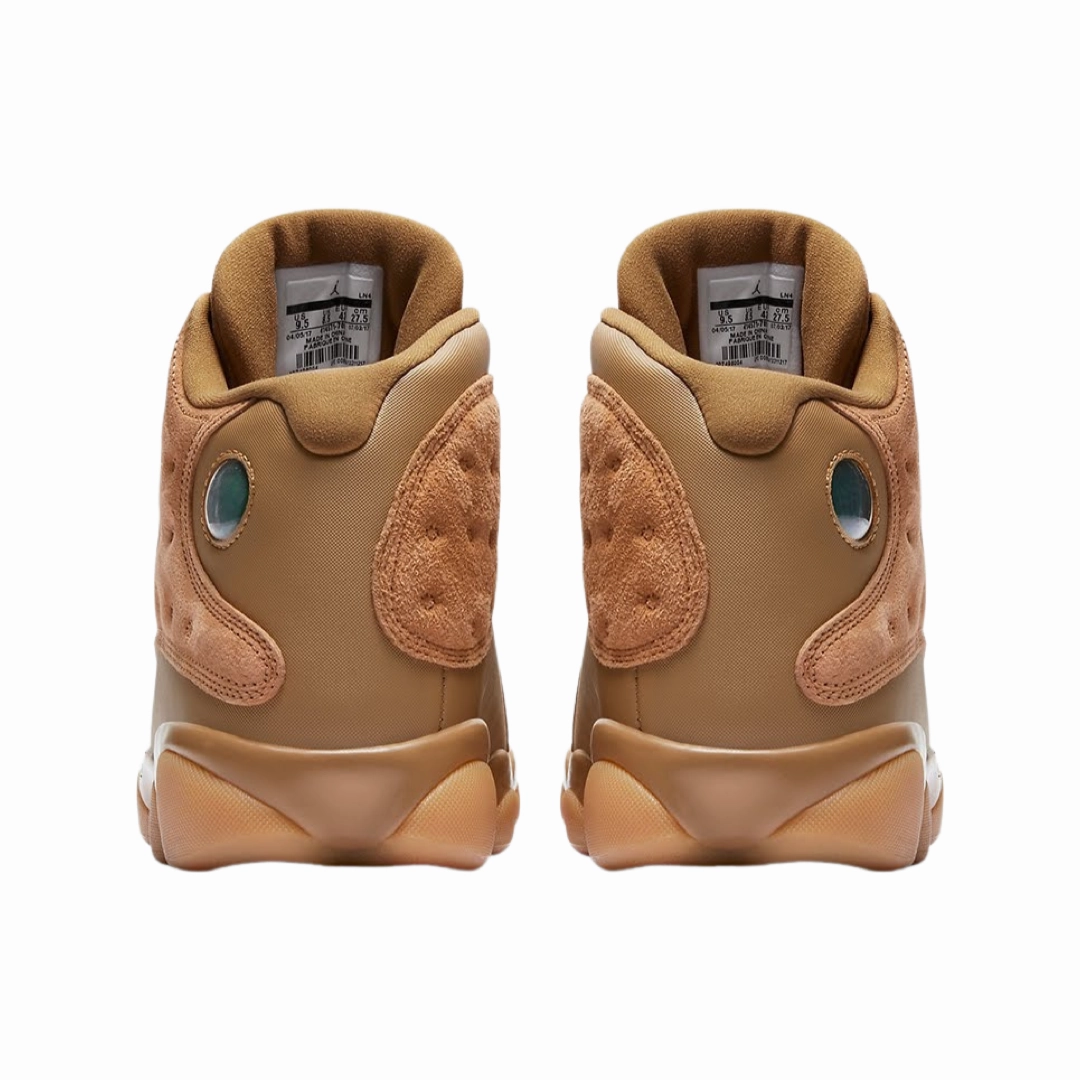 Air Jordan 13 Retro OG Wheat Elemental Gold Baroque Brown Gum 414571-705 Basketball Shoes