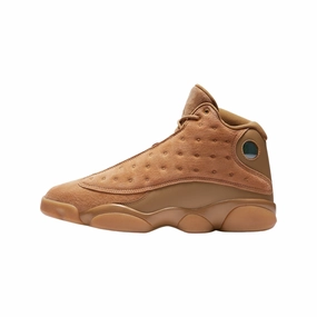 Air Jordan 13 Retro OG Wheat Elemental Gold Baroque Brown Gum 414571-705 Air Jordan basketball shoes with classic look