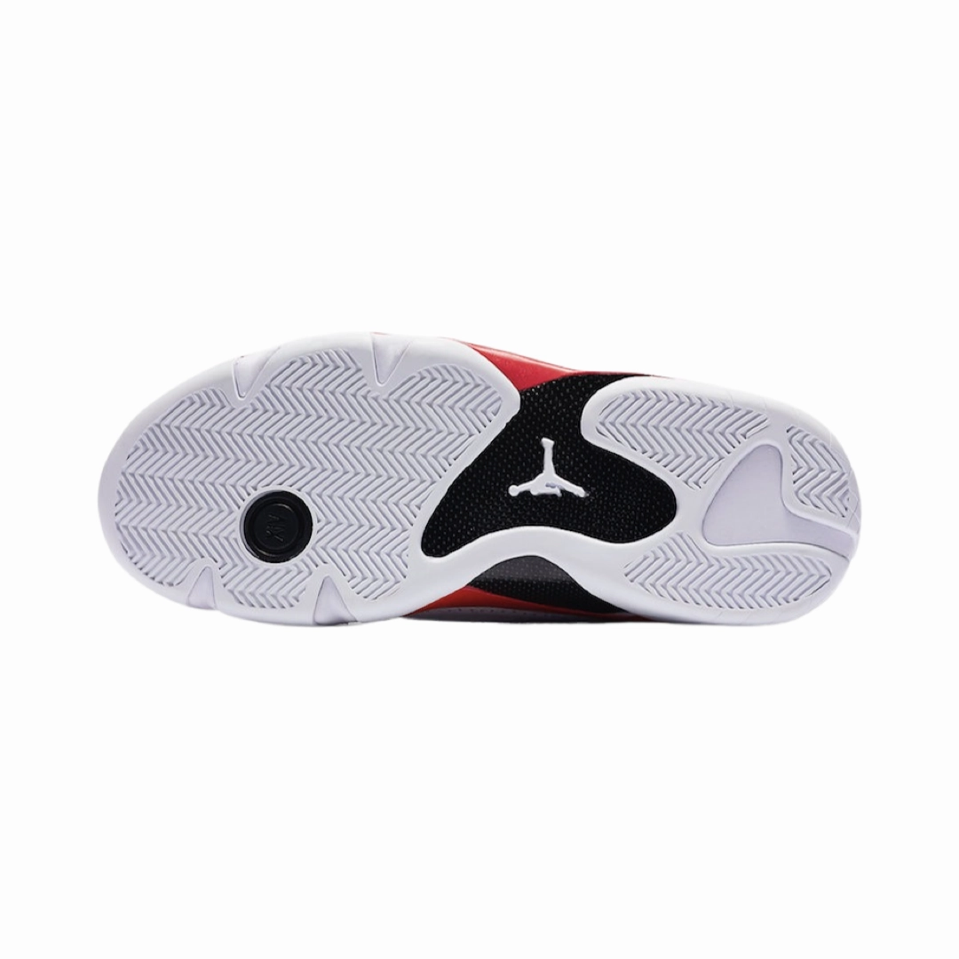Air Jordan 14 Retro Candy Cane White Black Varsity Red Basketball Shoes