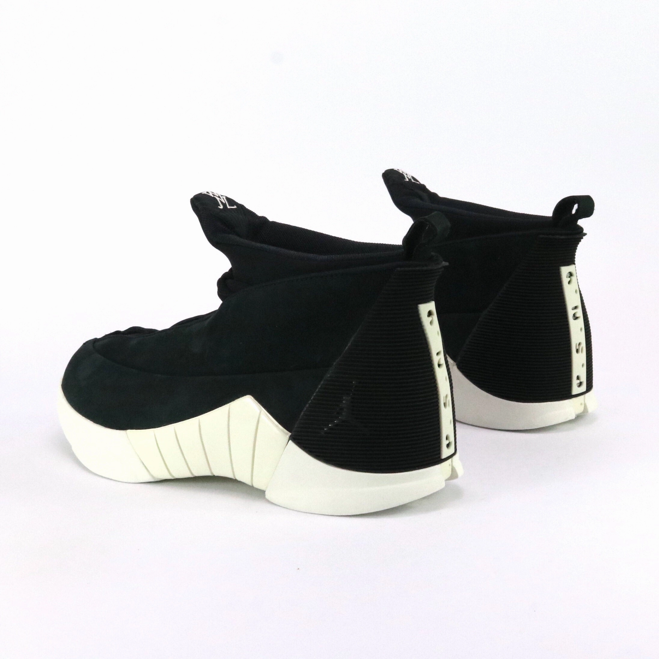 Air Jordan 15 Retro PSNY Black Sail Black Retro Sneakers