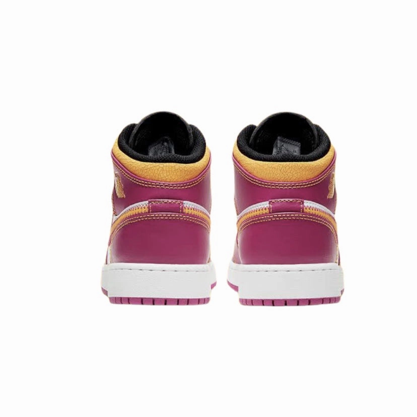 Air Jordan 1 GS Mid Day of the Dead Dia De Los Muertos  DC0500-100 Retro Sneakers