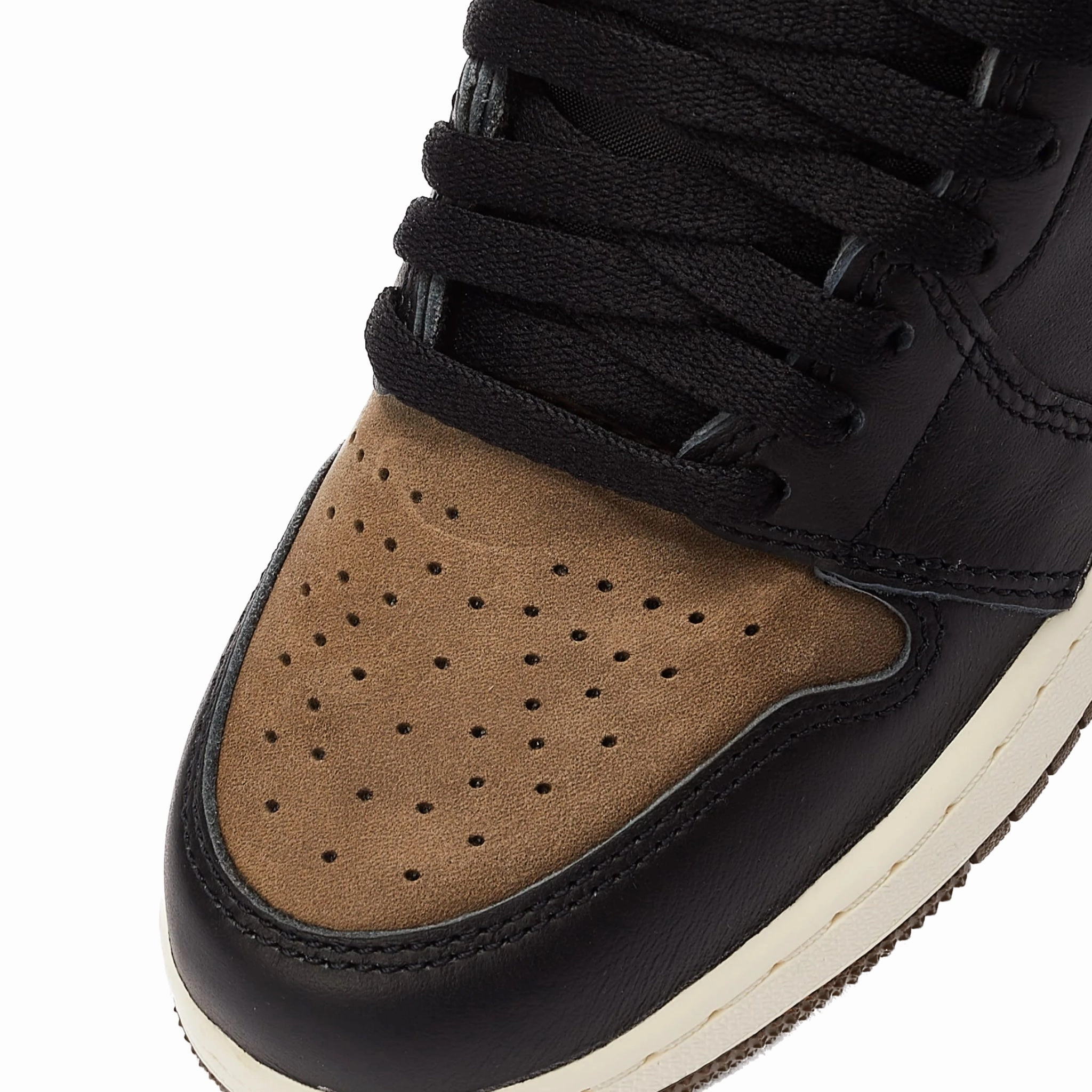 Air Jordan 1 High OG GS Palomino Black Metallic Gold Palomino Sail Basketball Shoes
