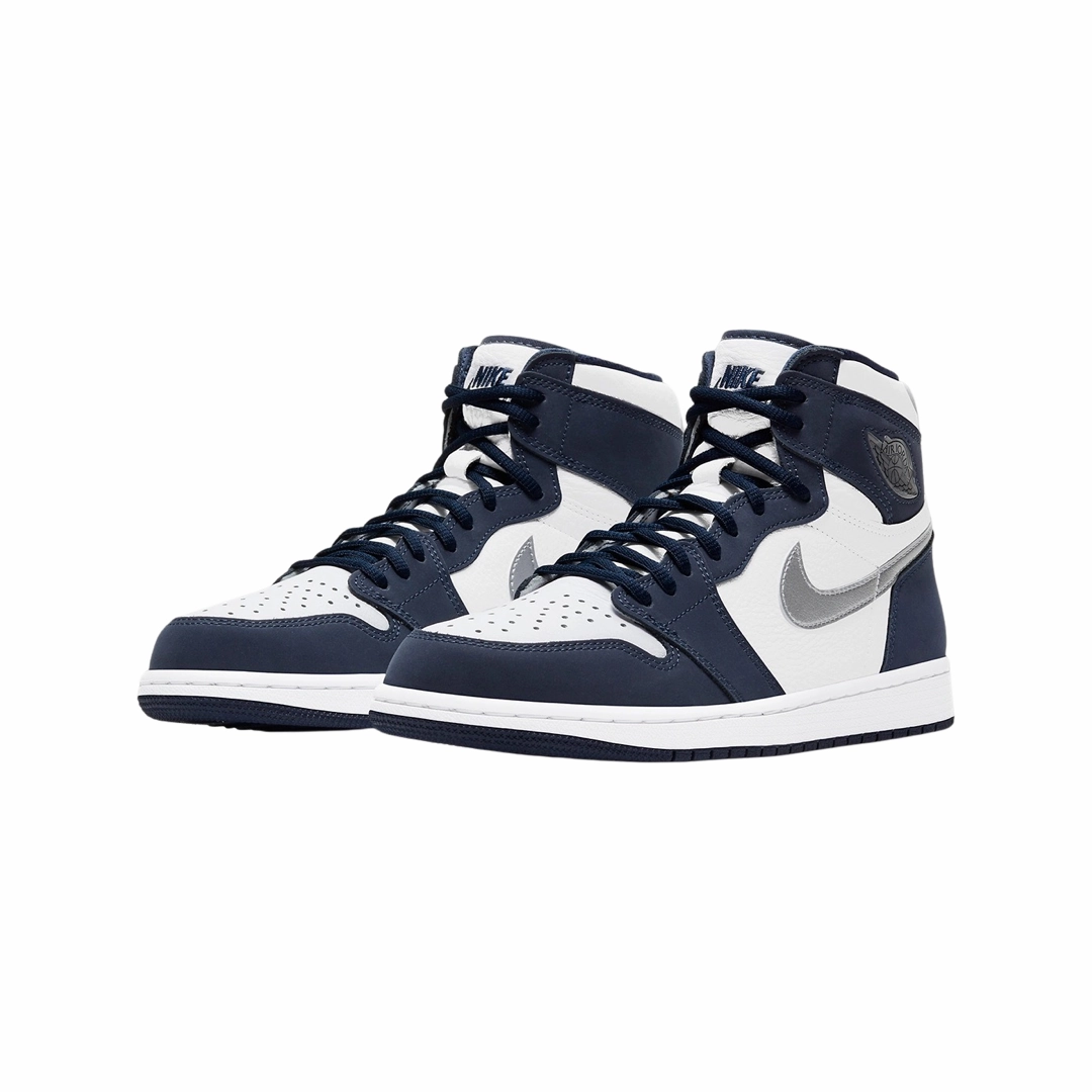 Air Jordan 1 High Retro CO JP Japan Obsidian Midnight Navy (2020) Special Edition Suitcase Box Basketball Shoes