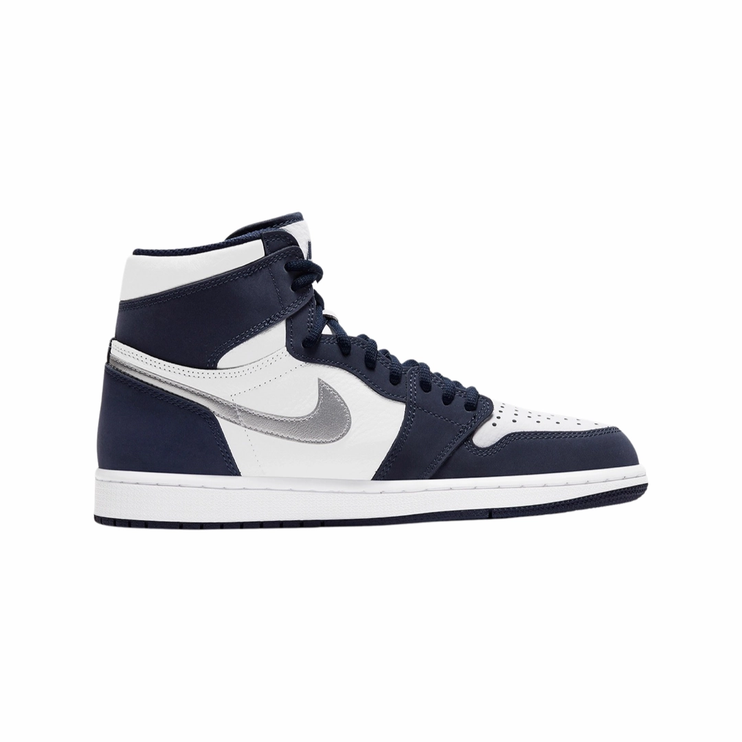 Air Jordan 1 High Retro CO JP Japan Obsidian Midnight Navy (2020) Special Edition Suitcase Box Basketball Shoes