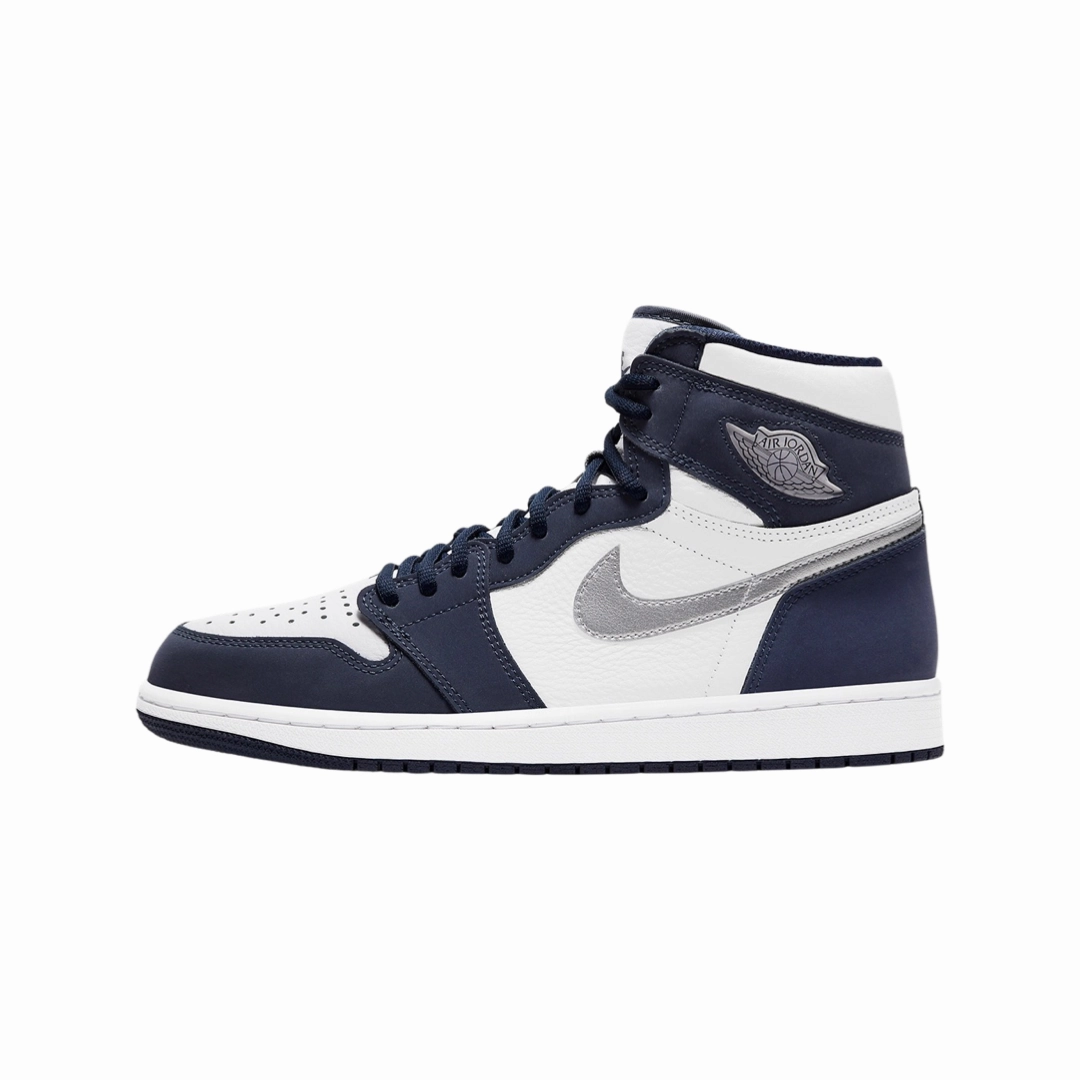 Air Jordan 1 High Retro CO JP Japan Obsidian Midnight Navy (2020) Special Edition Suitcase Box Basketball Shoes