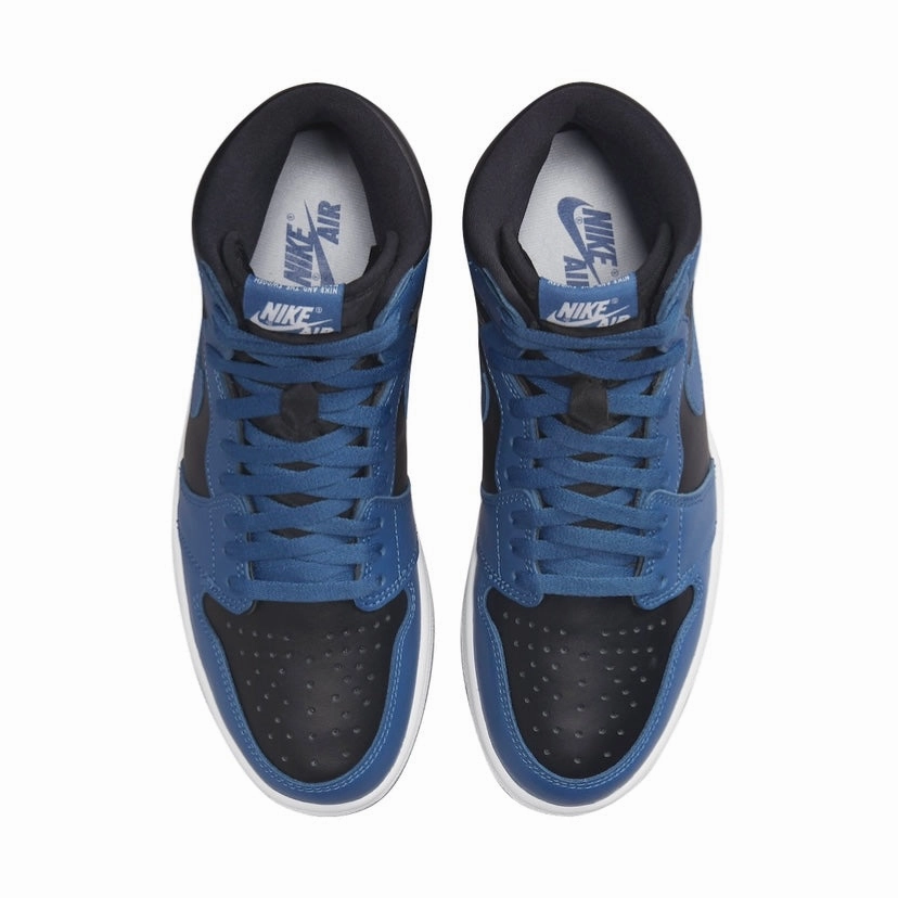 Air Jordan 1 High Retro GS Dark Marina Blue Black Basketball Shoes