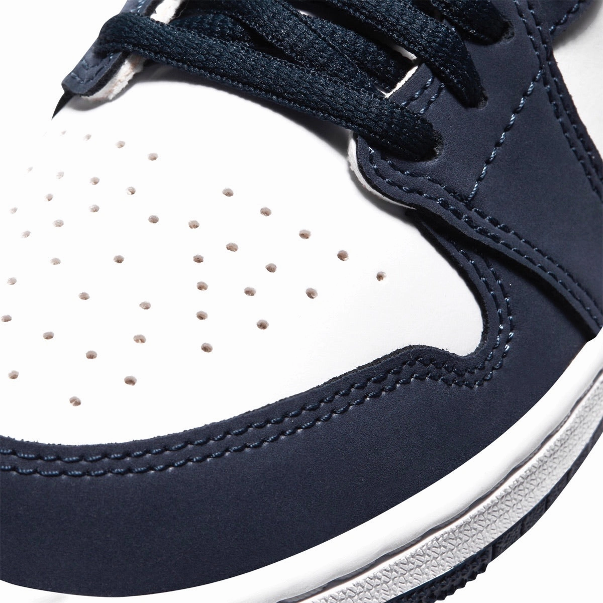 Air Jordan 1 High Retro GS Japan Obsidian White Metallic Silver Retro Sneakers