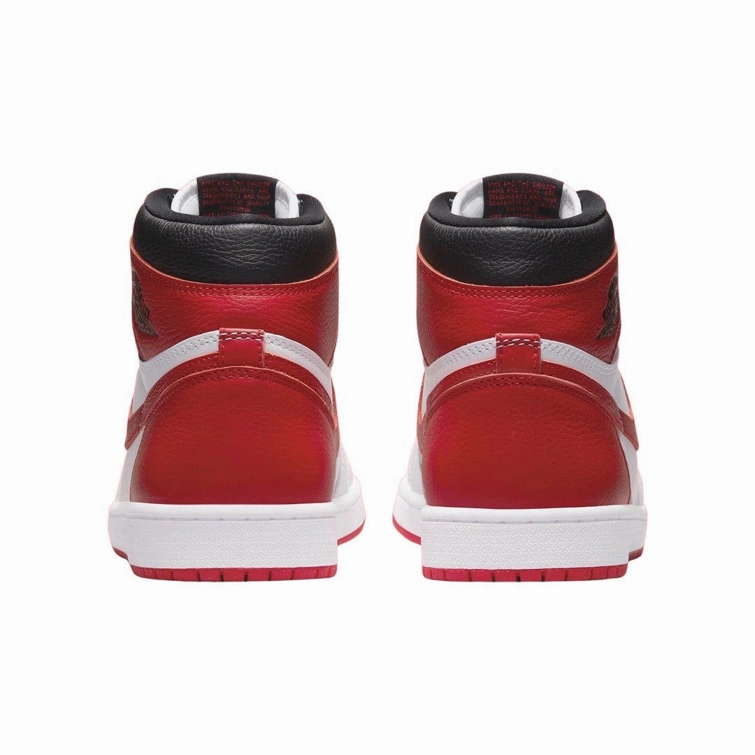 Air Jordan 1 High Retro Heritage White University Red Black Basketball Shoes