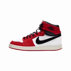 Air Jordan 1 High Retro KO Chicago 2021 White Black University Red Air Jordan basketball shoes with classic look