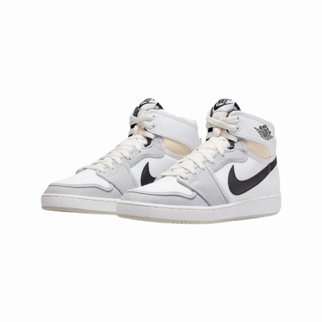 Air Jordan 1 High Retro KO Fog Grey White Black Basketball Shoes