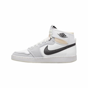 Air Jordan 1 High Retro KO Fog Grey White Black Air Jordan basketball shoes with classic look