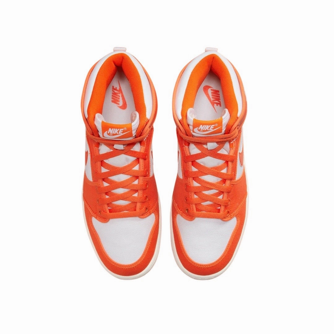 Air Jordan 1 High Retro KO Syracuse Orange Sail White Basketball Shoes