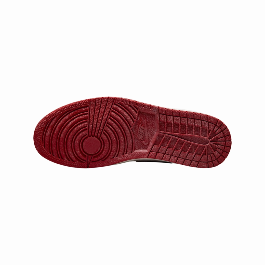 Air Jordan 1 High Retro Lost and Found Varsity Red Black Sail Muslin Basketball Shoes