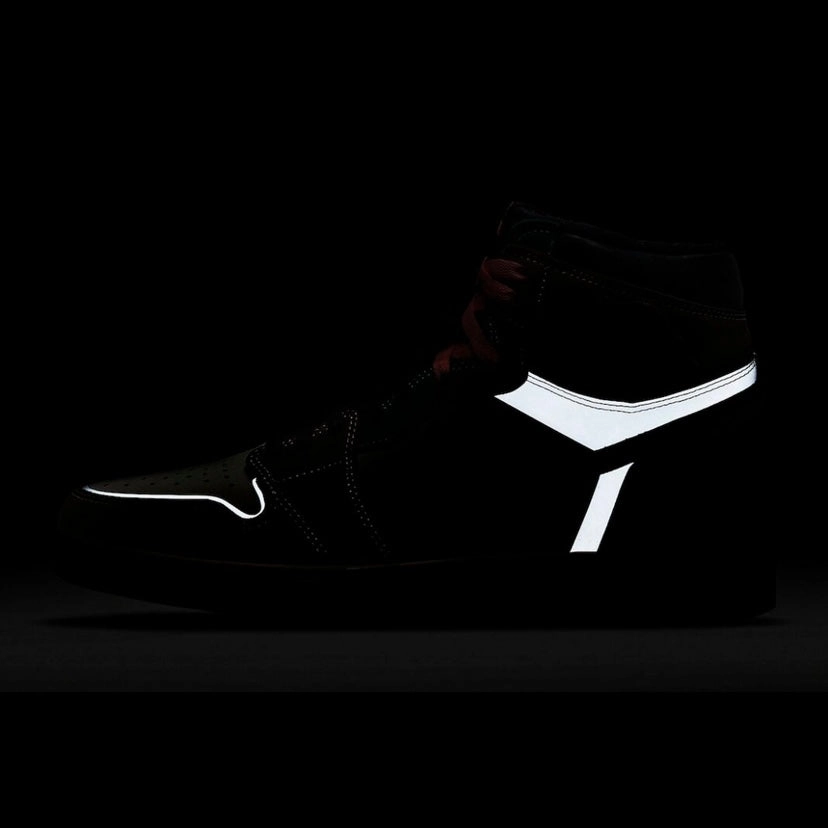 Air Jordan 1 High Retro OG Black Archaeo Pink Brown Basketball Shoes