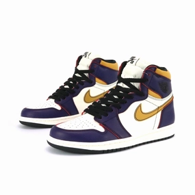 Air Jordan 1 High Retro OG Defiant SB LA to Chicago Court Purple Air Jordan retro sneakers for street style