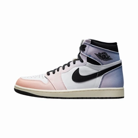 Air Jordan 1 High Skyline Vivid Orange Black Iced Lilac True Blue Sail Air Jordan basketball shoes with classic look