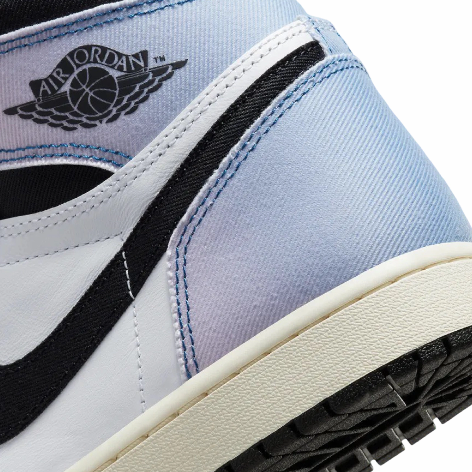 Air Jordan 1 High Skyline Vivid Orange Black Iced Lilac True Blue Sail Basketball Shoes