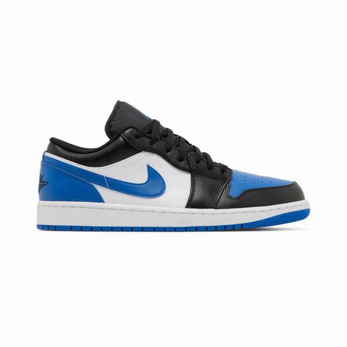 Air Jordan 1 Low Alternate Royal Toe White Black White Royal Blue Basketball Shoes