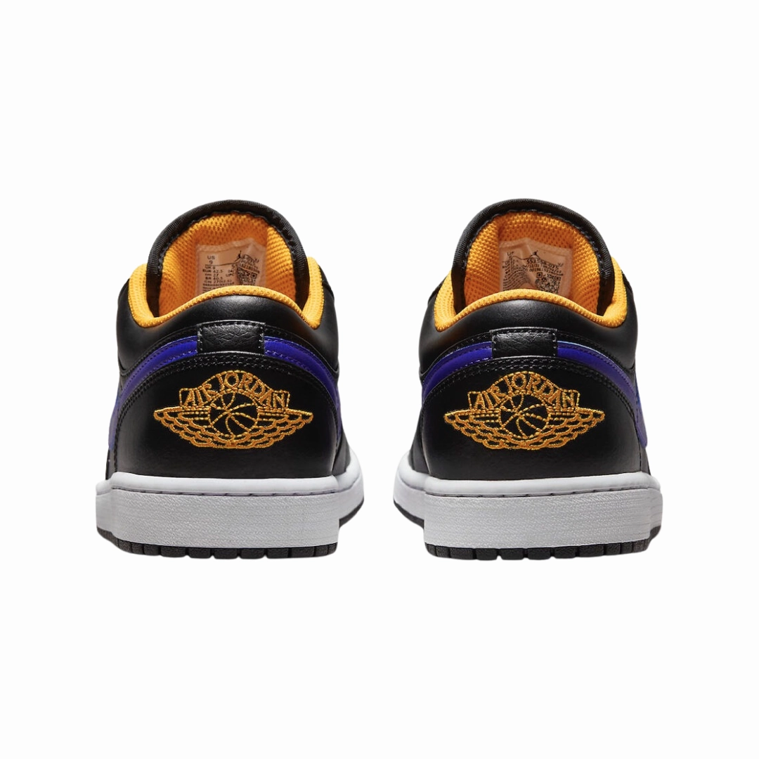 Air Jordan 1 Low Black White Concord Taxi Basketball Shoes