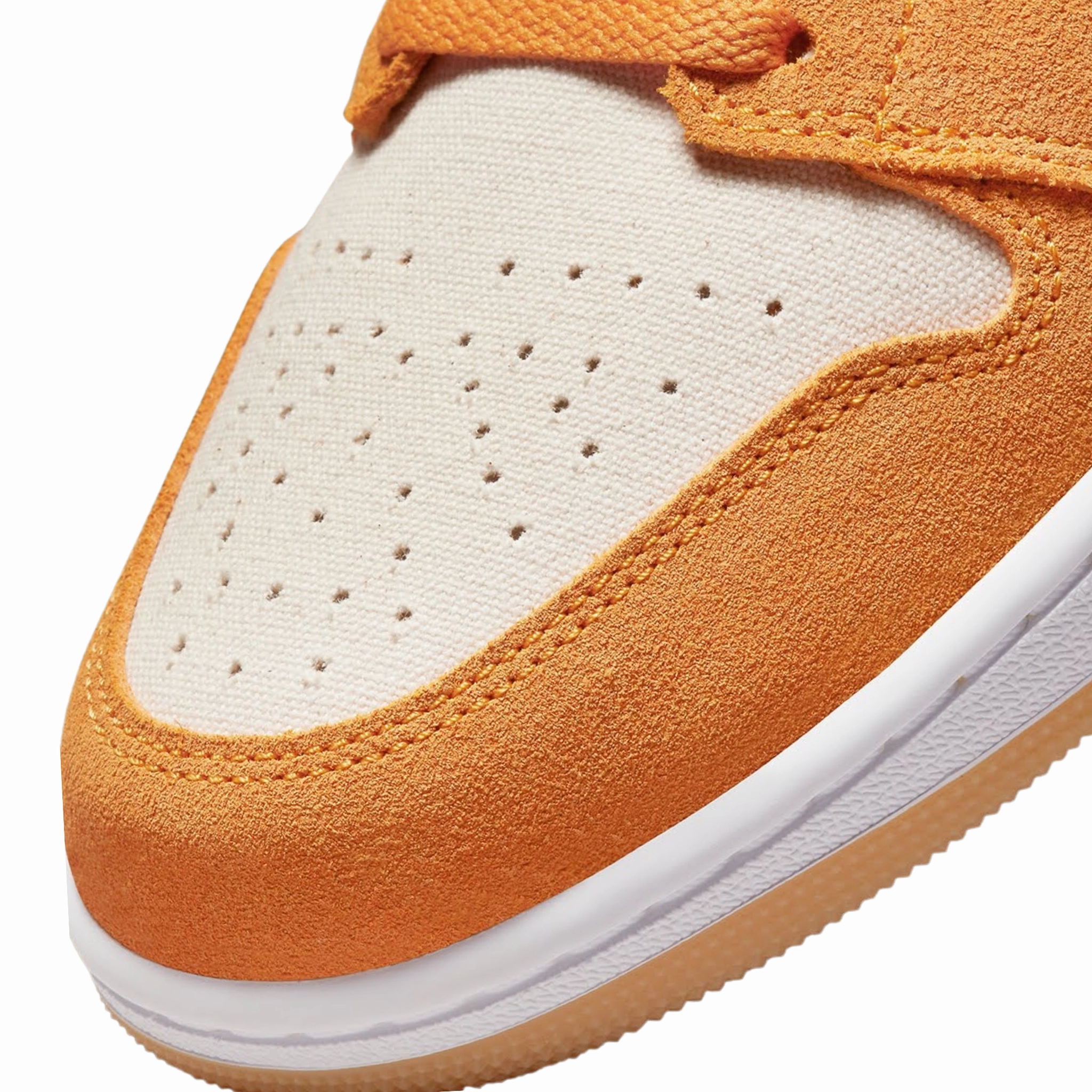 Air Jordan 1 Low Ceramic Light Curry Medium Olive White Basketball Shoes