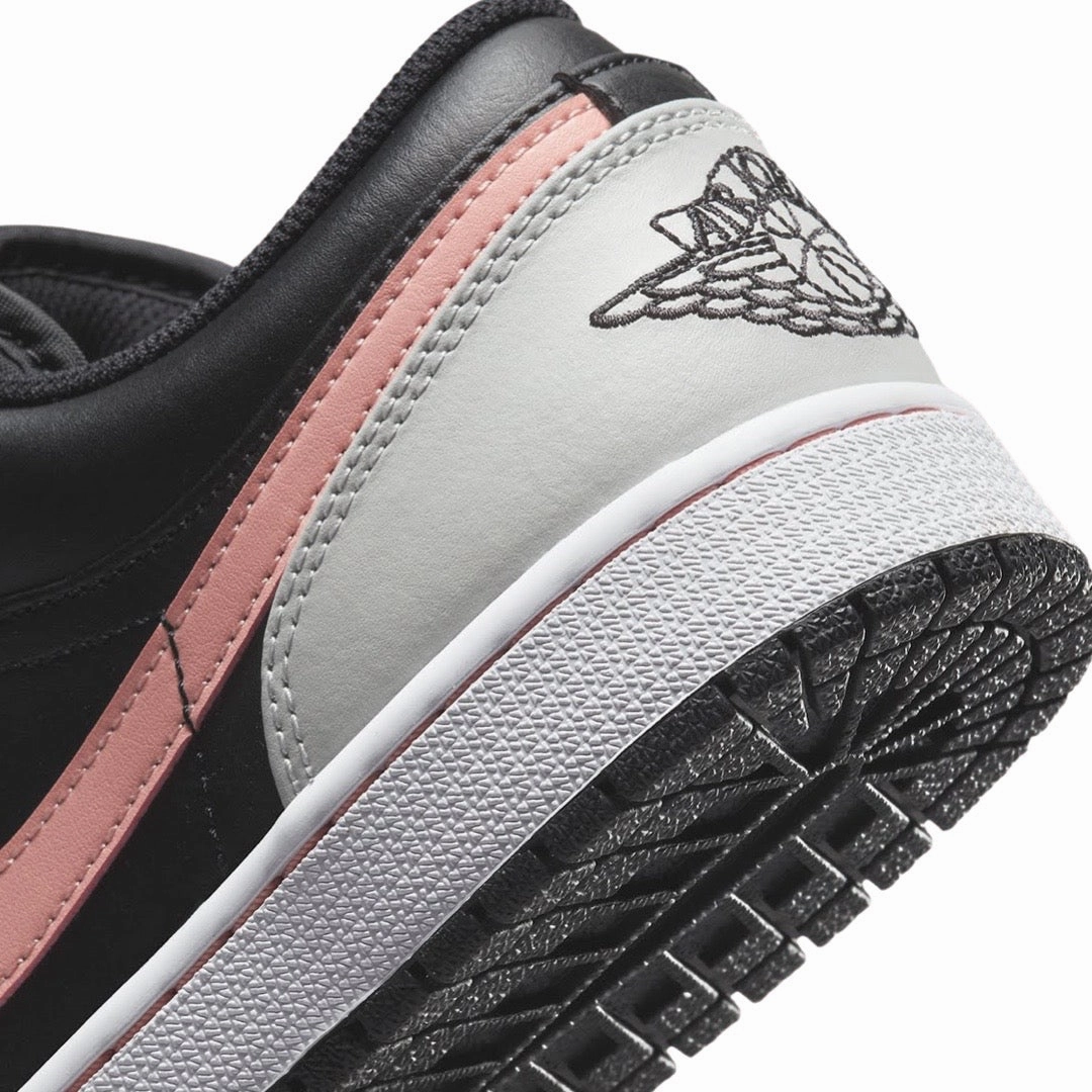 Air Jordan 1 Low Cool Grey Black Crimson Basketball Shoes