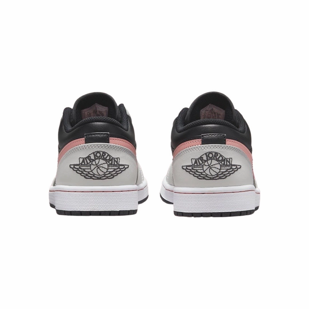 Air Jordan 1 Low Cool Grey Black Crimson Basketball Shoes
