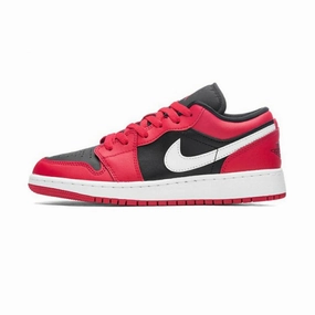 Air Jordan 1 Low GS Black Very Berry Air Jordan retro sneakers for street style