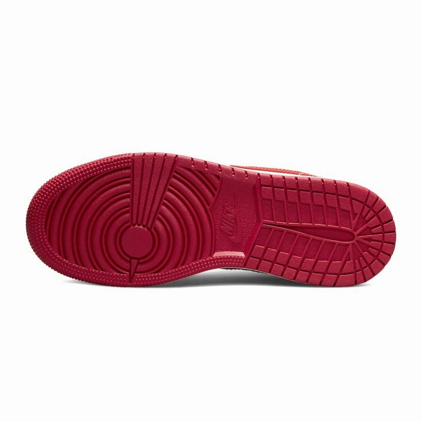 Air Jordan 1 Low GS Cardinal Red White Basketball Shoes