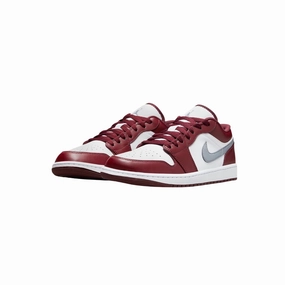 Air Jordan 1 Low GS Cherrywood Bordeaux White Air Jordan basketball shoes with classic look
