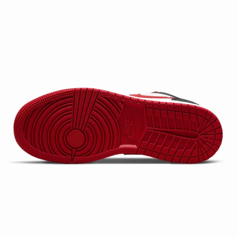 Air Jordan 1 Low GS Chicago Bulls Gym Red Black Basketball Shoes