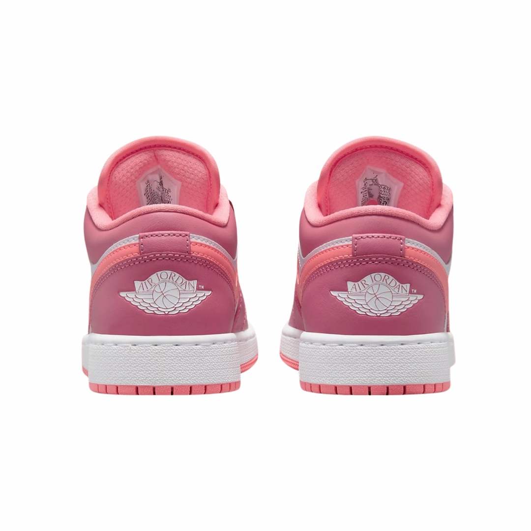 Air Jordan 1 Low GS Desert Berry Coral Basketball Shoes