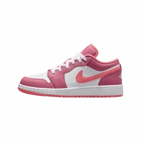 Air Jordan 1 Low GS Desert Berry Coral Air Jordan basketball shoes with classic look