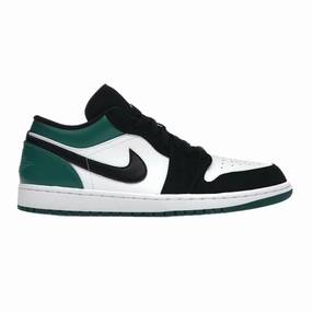 Air Jordan 1 Low (GS) Mystic Green White Black Air Jordan basketball shoes with classic look