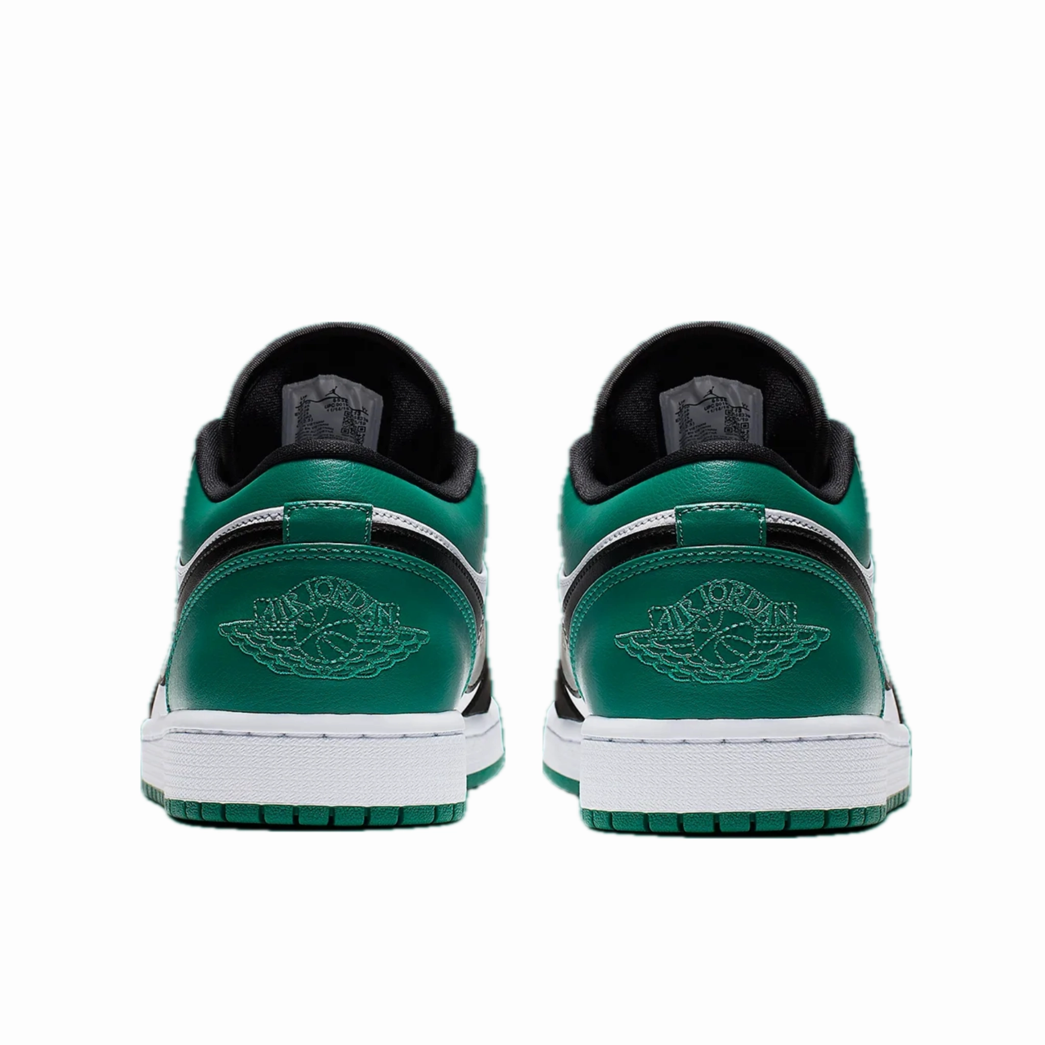 Air Jordan 1 Low (GS) Mystic Green White Black Basketball Shoes