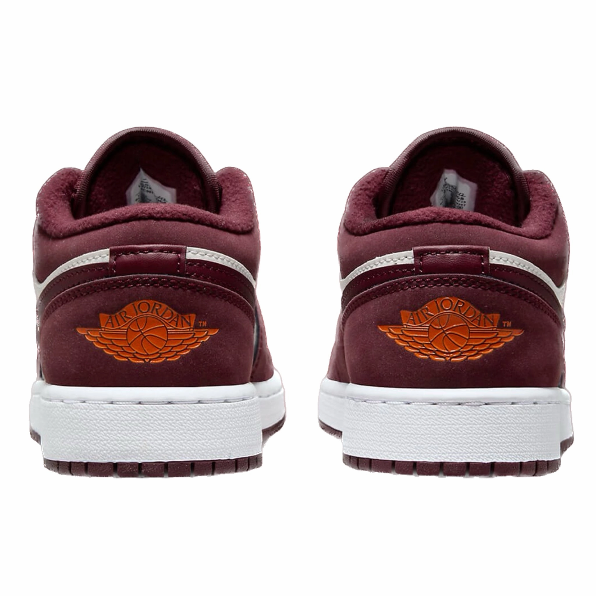 Air Jordan 1 Low GS Night Maroon Basketball Shoes
