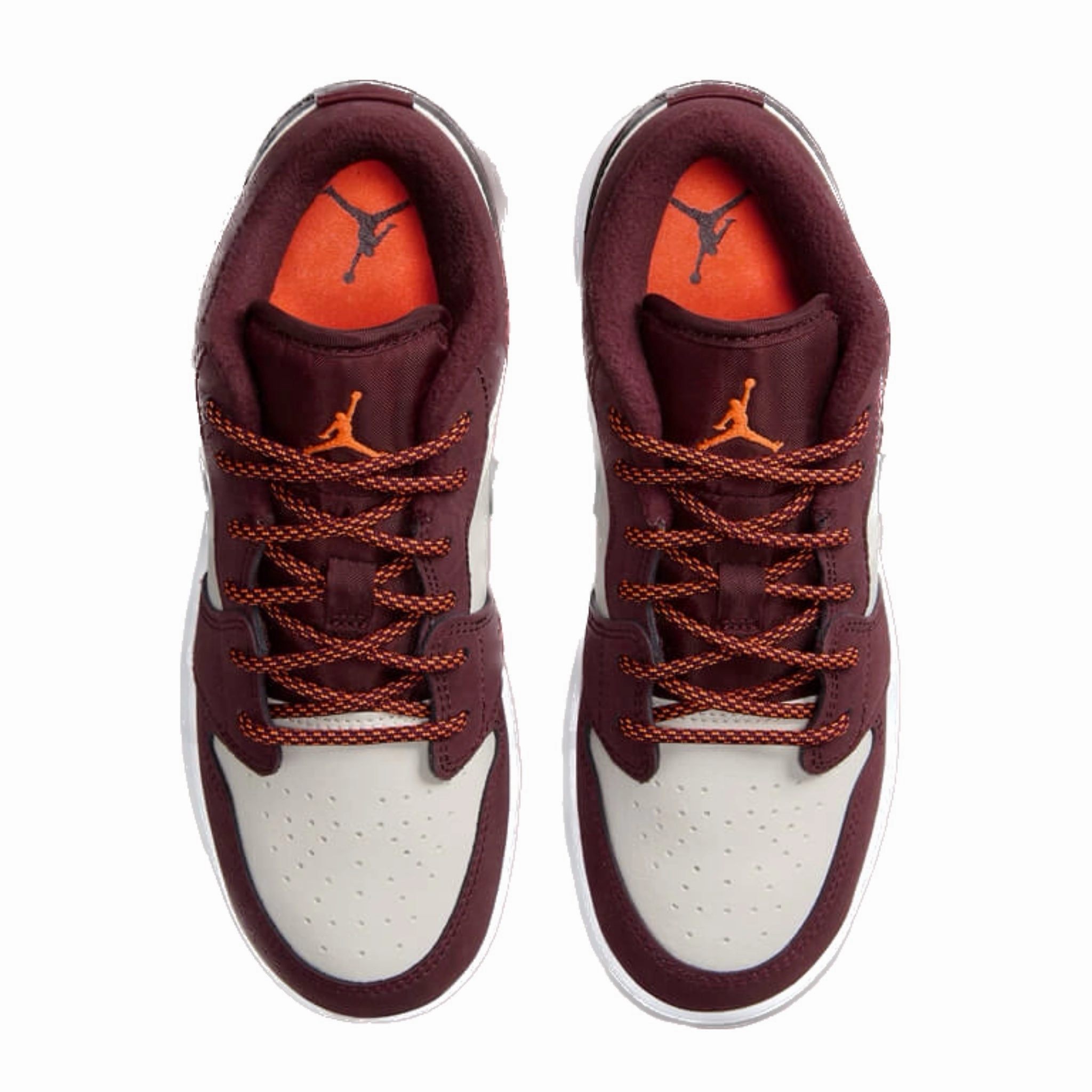 Air Jordan 1 Low GS Night Maroon Basketball Shoes