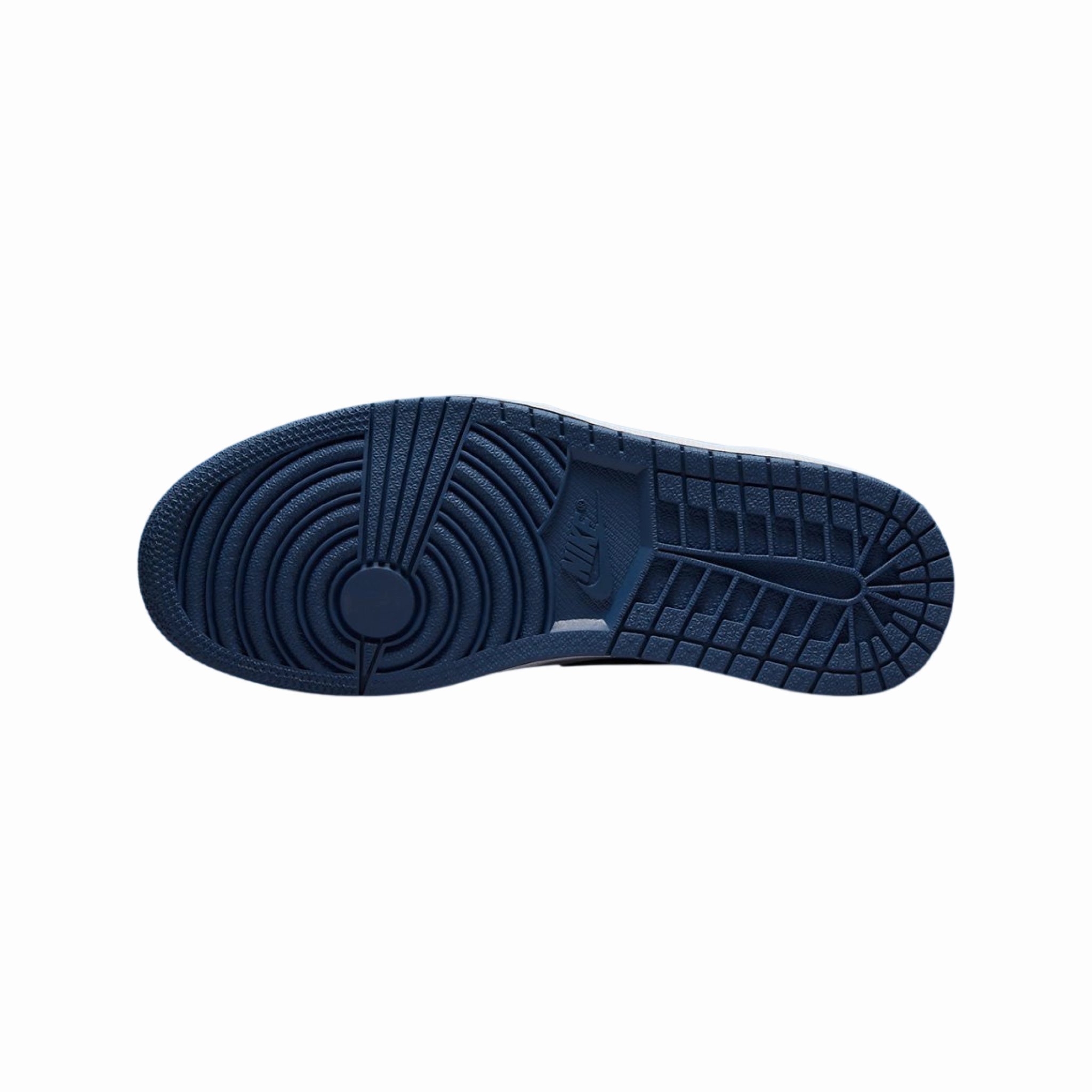 Air Jordan 1 Low GS Slate Blue Navy White Basketball Shoes