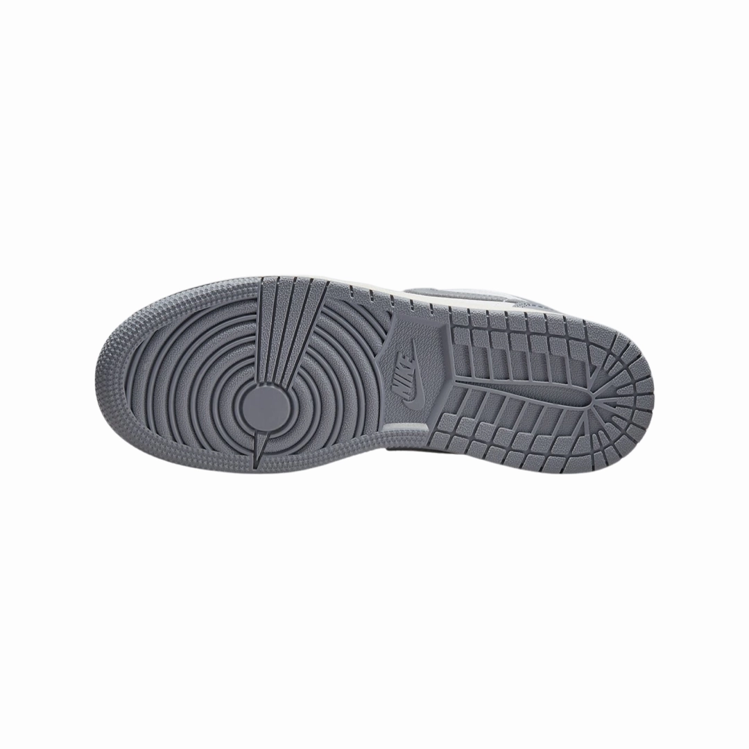 Air Jordan 1 Low GS Stealth White Sail Basketball Shoes