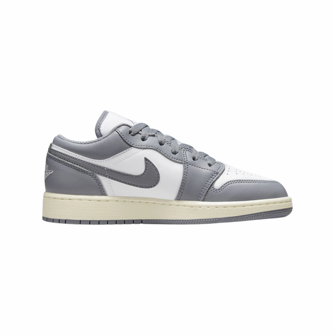 Air Jordan 1 Low GS Stealth White Sail Basketball Shoes