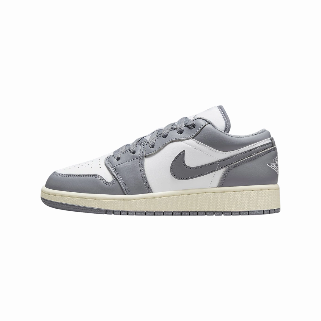 Air Jordan 1 Low GS Stealth White Sail Air Jordan basketball shoes with classic look