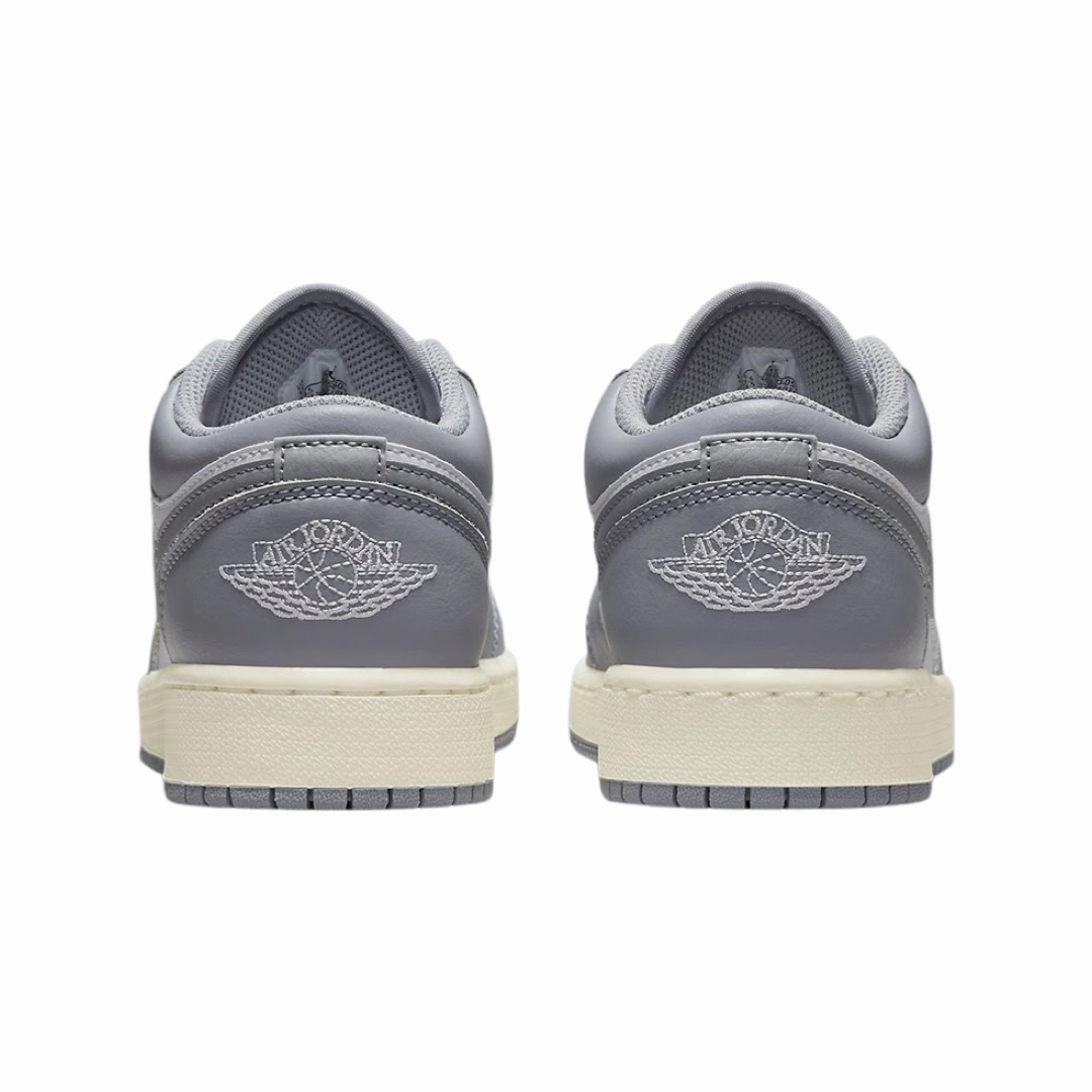 Air Jordan 1 Low GS Stealth White Sail Basketball Shoes