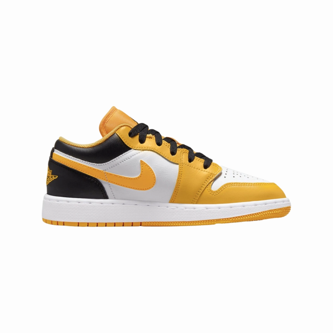 Air Jordan 1 Low GS Taxi Yellow White Black Basketball Shoes