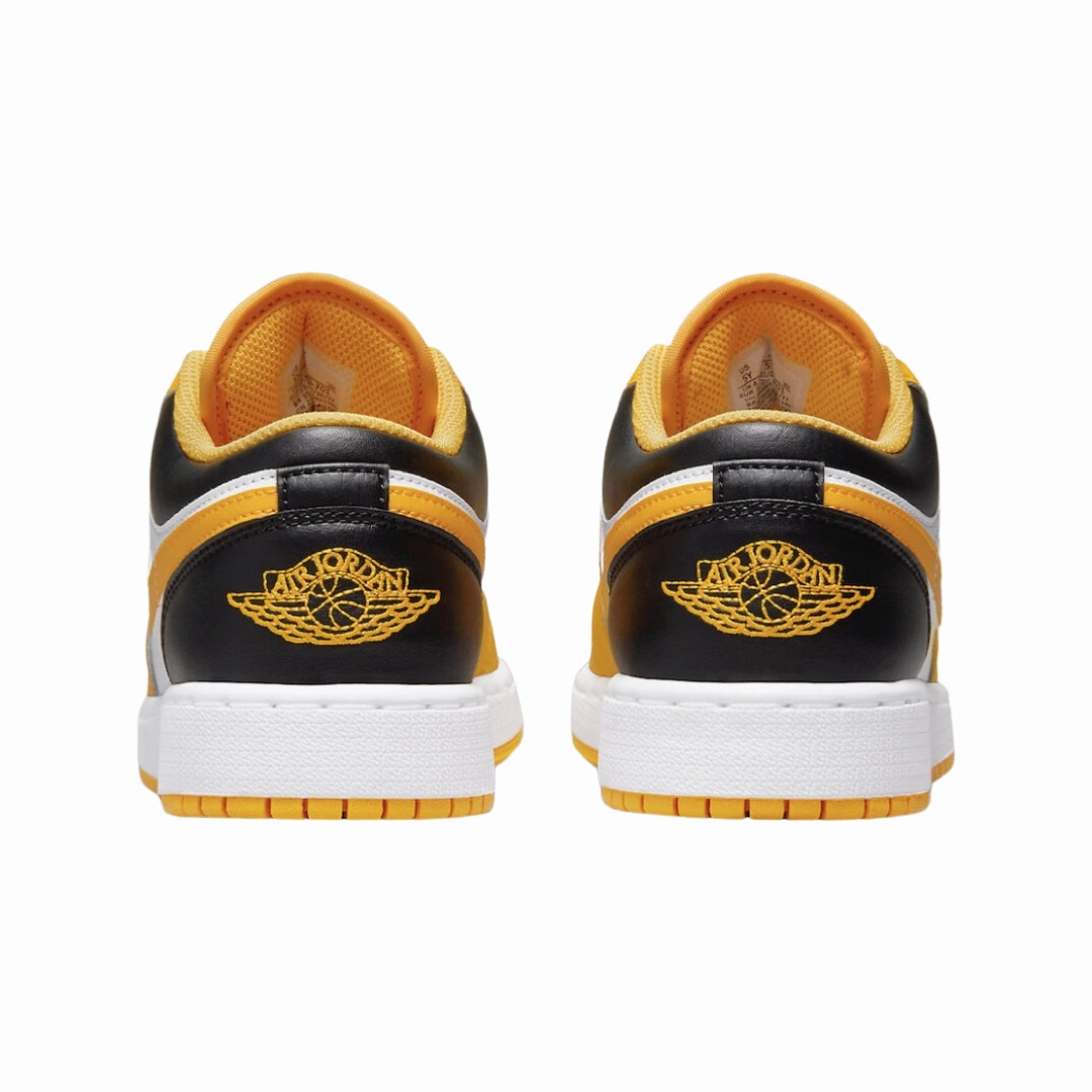 Air Jordan 1 Low GS Taxi Yellow White Black Basketball Shoes