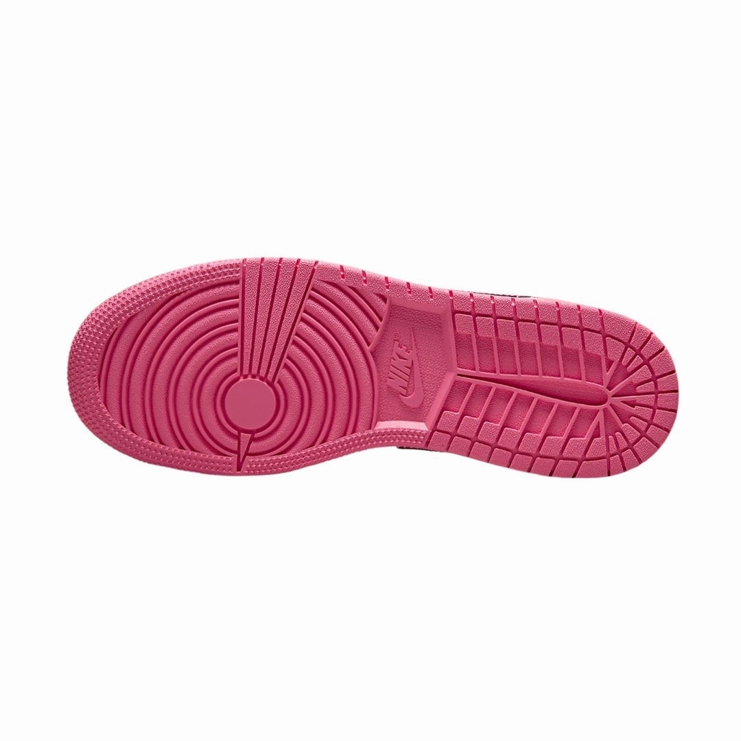 Air Jordan 1 Low GS White Pinksicle Pink Red White Basketball Shoes