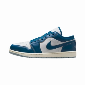 Air Jordan 1 Low Industrial Blue White Air Jordan basketball shoes with classic look