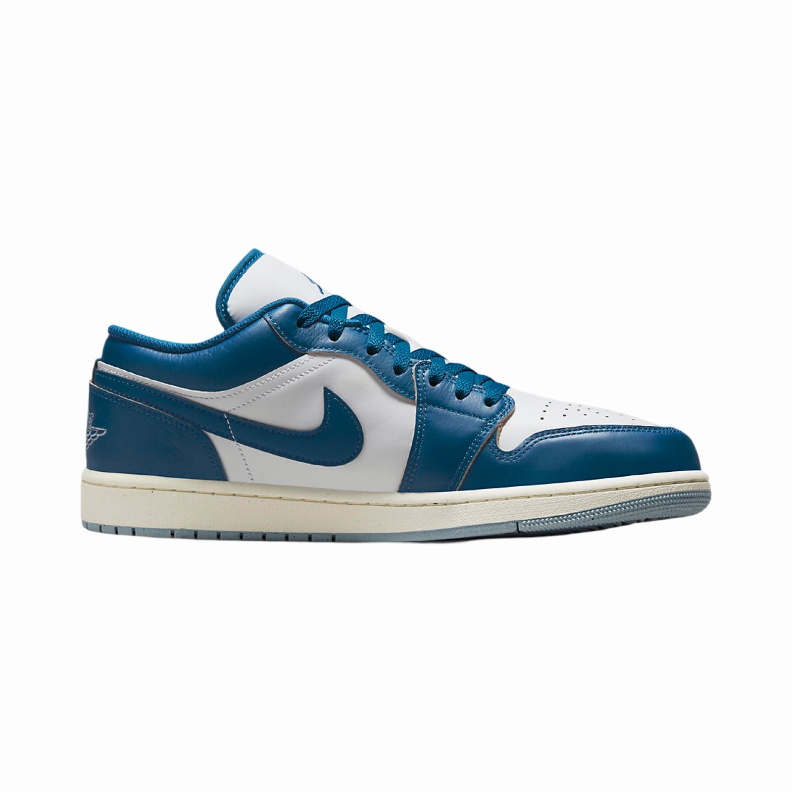 Air Jordan 1 Low Industrial Blue White Basketball Shoes